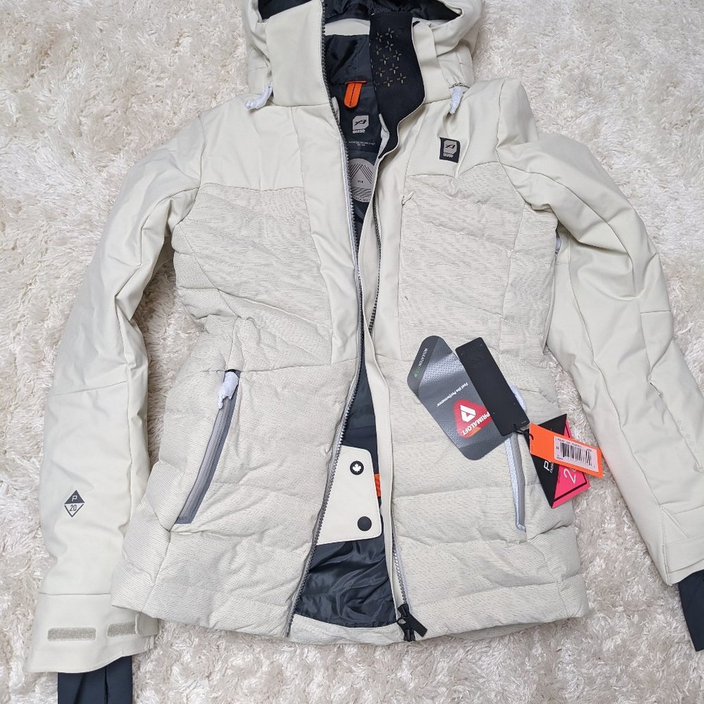 BRAND NEW ORAGE JASMINE JACKET, XS, Polar White, Ski Jacket